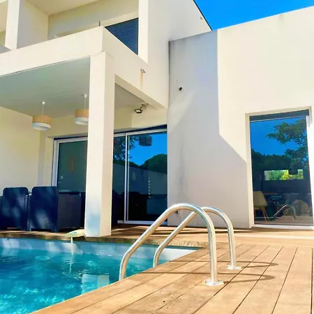 Villa Design Cap Dagde Piscine Et Plage Le Grau-dʼAgde Extérieur photo